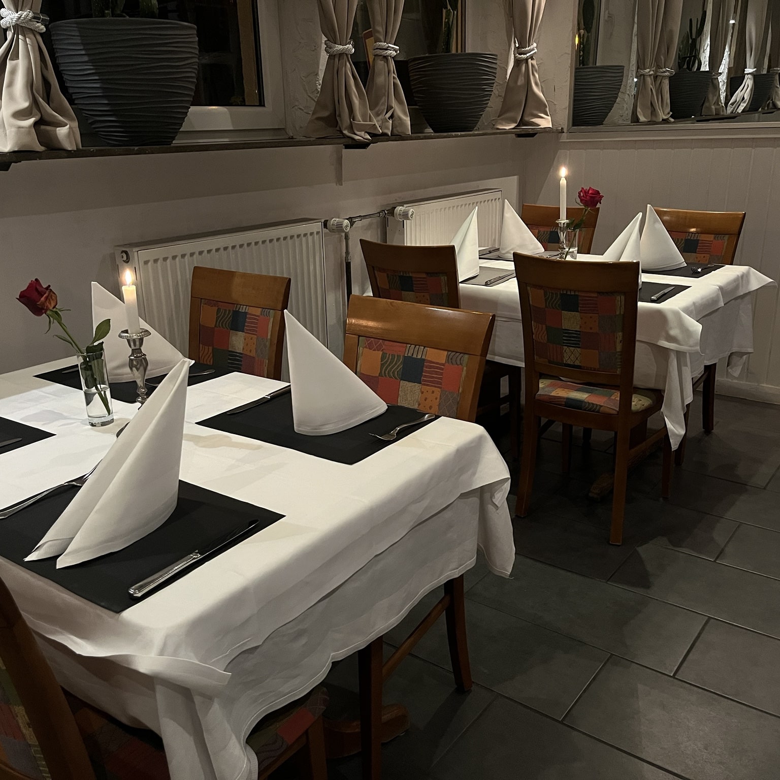 Atmosphäre im Restaurant Mediterraneo Mainz